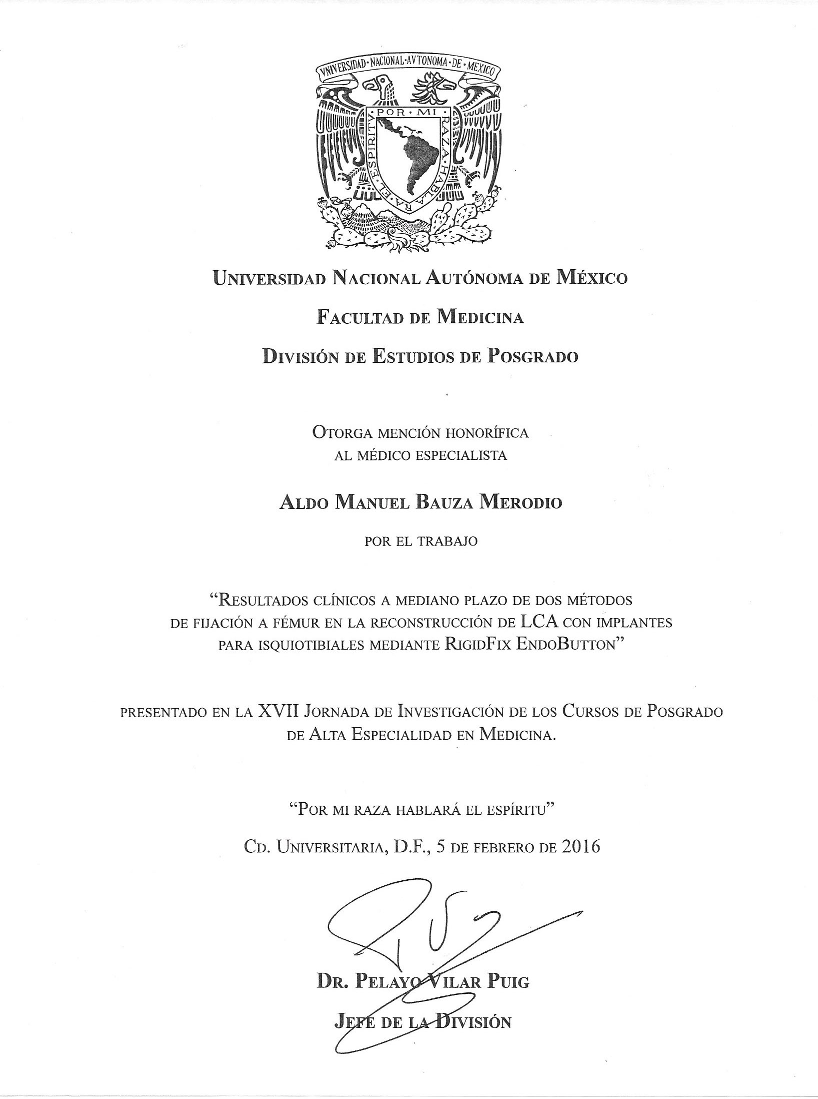 Métodos de fijación de FÉMUR